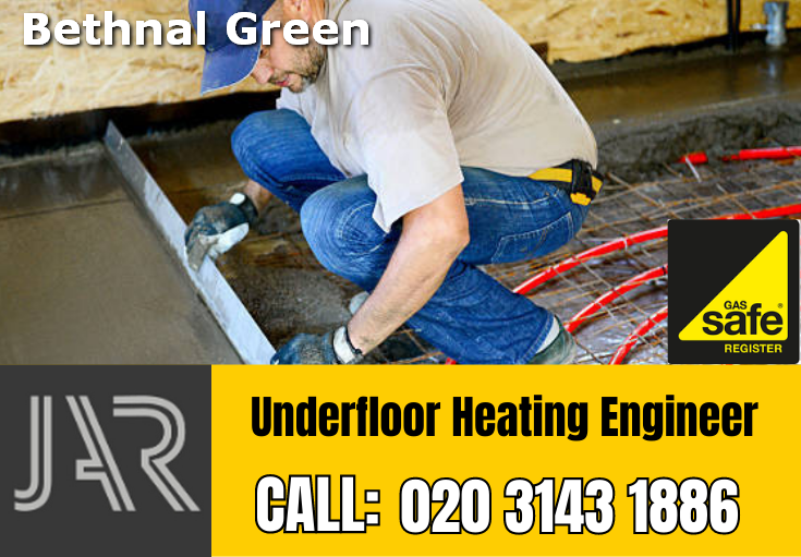 underfloor heating Bethnal Green